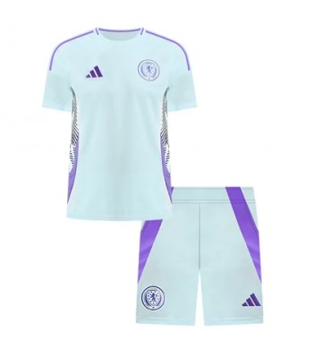 Scotland Replica Away Stadium Kit for Kids Euro 2024 Short Sleeve (+ pants)